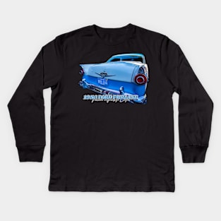 1956 Ford Fairlane Victoria Hardtop Coupe Kids Long Sleeve T-Shirt